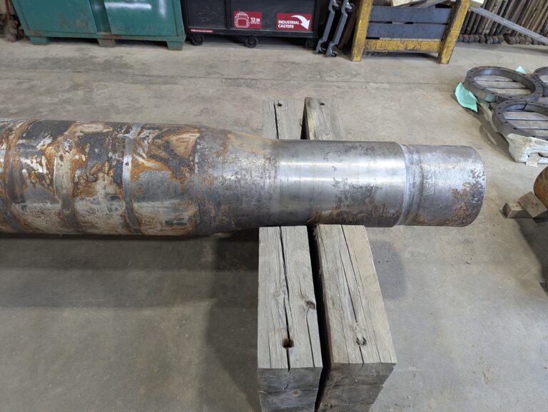 Shaft cleaning power laser